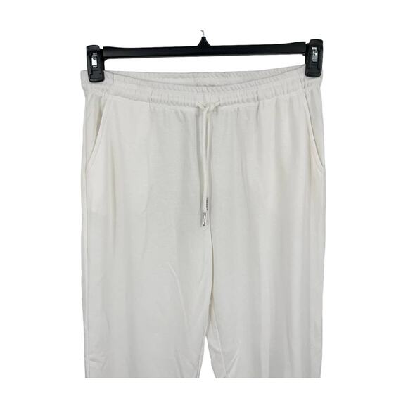 H Halston Studio jogger pull on drawstring sweatpants size Small S - Picture 2 of 4